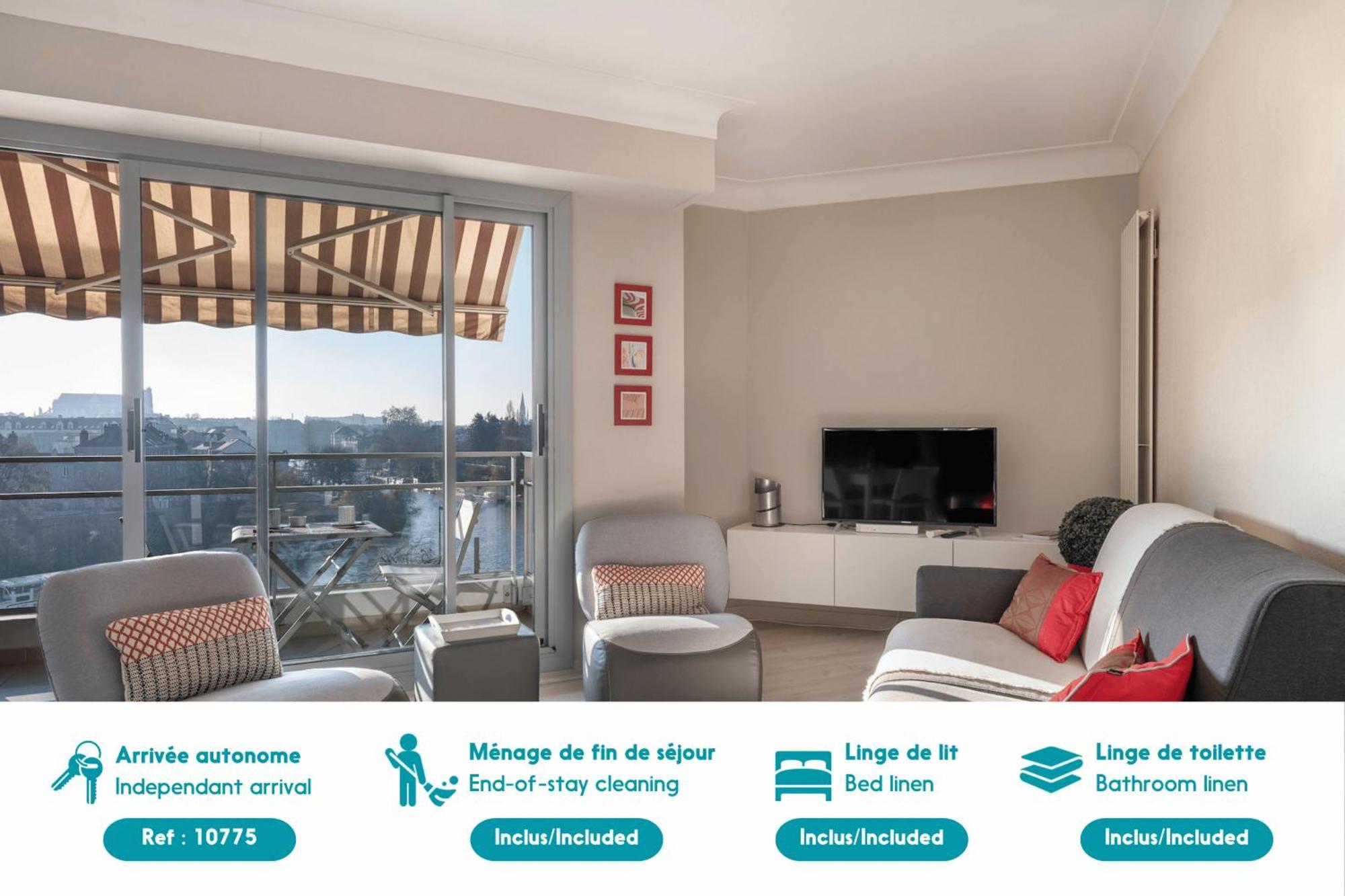 Superbe Avec Vue Sur L Erdre Pour 4 Personnes